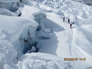 Skitour von der Dufourspitze
